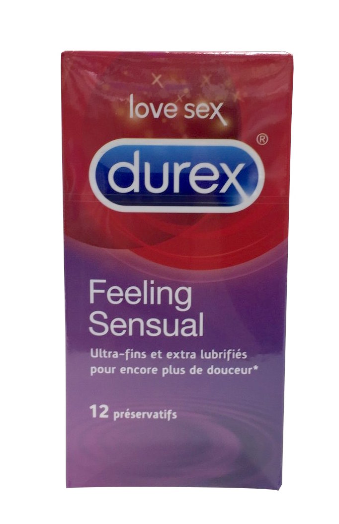 Durex Feeling sensual 12 préservatifs