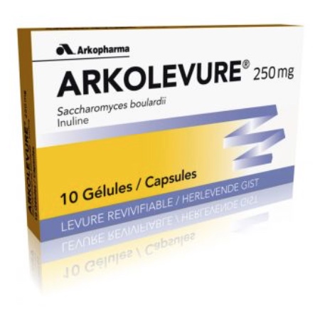 Le complément alimentaire Arkolevure 250 mg d’Arkopharma aide à maintenir l’équilibre de la flore intestinale, grâce aux probiotiques et à l’inuline.