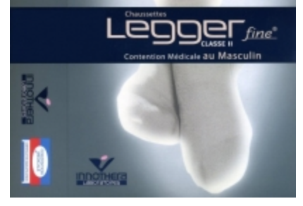Chaussettes de contention pour les hommes : modèle fin en fil d'écosse et en coton au niveau de la semelle permettant d'absorber l'humidité et de garder les pieds au sec.