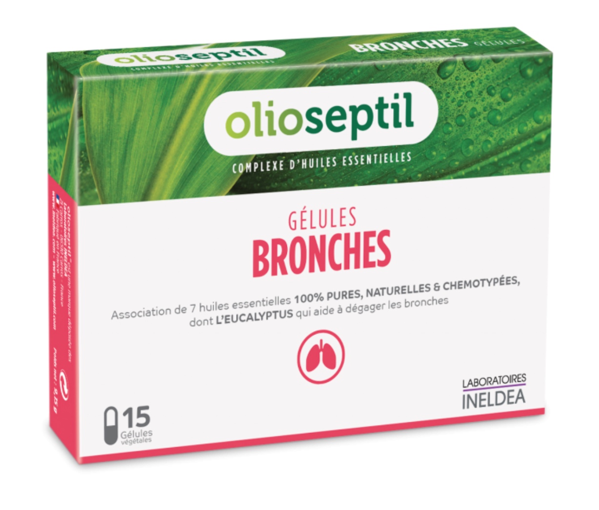 Olioseptil gélules Bronches aux huiles essentielles - 15 gélules