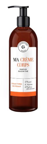 Ma Crème Corps parfum Raisin - Thé du Laboratoire Giphar est le soin qui vous accompagne au quotidien. Elle répare, protège et soulage la peau des sensations de tiraillements.