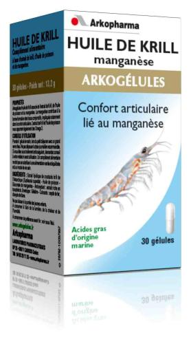 Arkogélules Huile de Krill apaise les articulations sensibles et vous aide à retrouver un confort articulaire.