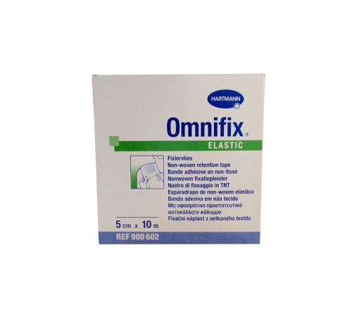 Omnifix Elastic 5cm x 10m est une bande adhésive en non-tissé très doux et multi-extensible.