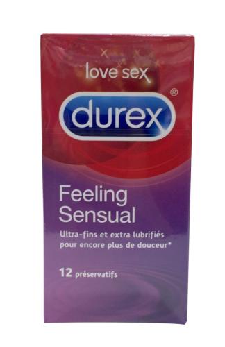 Préservatifs Durex Feeling sensual ultra fins et extra lubrifiés