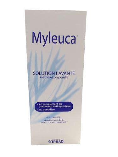 Myleuca solution lavante est recommandée pour les muqueuses et peaux sensibles sujettes aux mycoses et ses désagréments.