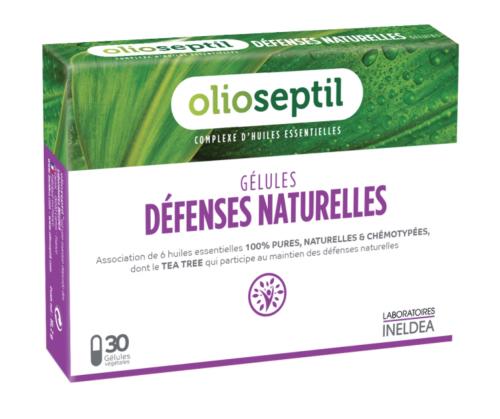 Olioseptil gélules aux huiles essentielles pour participer au maintien des défenses naturelles