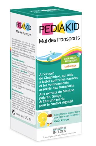 Pédiakid sirop mal des transports pour limiter les nausées et vomissements chez l'enfant