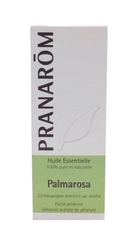 Huile essentielle de Palmarosa de chez pranarom connue pour ses propriétés antibactérienne antivirale et stimulante