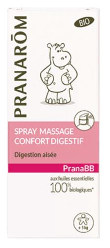 PranaBB huile de massage - confort digestif - flacon de 15 ml