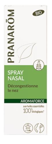 le spray nasal aux huiles essentielles bio pranarom dégage le nez