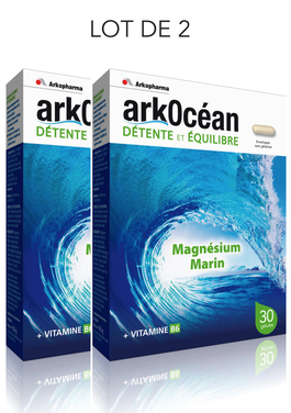 ArKOcéan magnésium marin est recommandé en période de surmenage, fatigue passagère et forte augmentation des besoins en magnésium au cours d'activités physiques intenses.