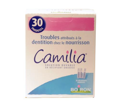 camilia est un medicament homéopathique pour soulager la pousser dentaire de bébé