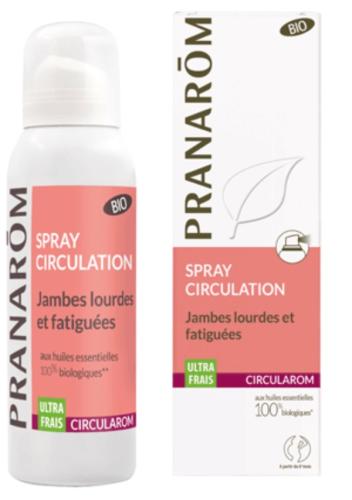 Pranarom Jambes Lourdes et Fatiguées est un spray ultra frais pour la circulation à base d'huiles essentielles.