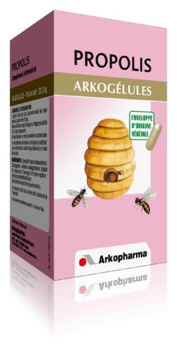 Arkogélules Propolis est un complément alimentaire qui aide à renforcer les défense immunitaires. Il est également utilisé comme antiseptique respiratoire grâce à ses propriétés antivirale.
