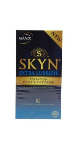 Manix Skyn Extra Lubrifié est un préservatif pour ceux qui souhaitent profiter des avantages de SKYN ORIGINAL mais avec une lubrification plus intense.
