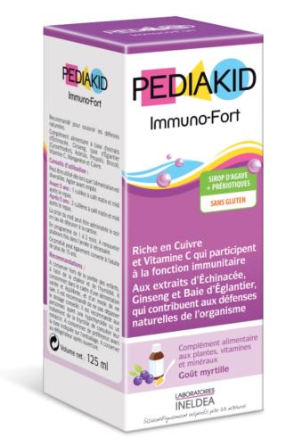 Pédiakid sirop immuno fort pour aider à soutenir les défenses de l'organisme